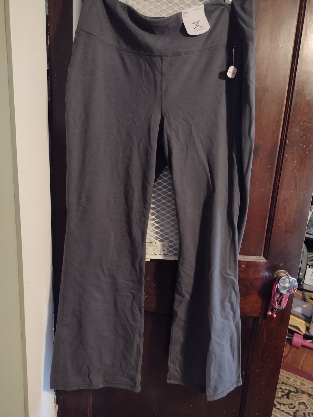 Xersion Charcoal Bootcut High-Rise Pants